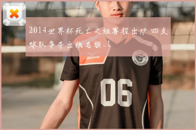2014世界杯死亡之组赛程出炉 四支球队争夺出线名额_1